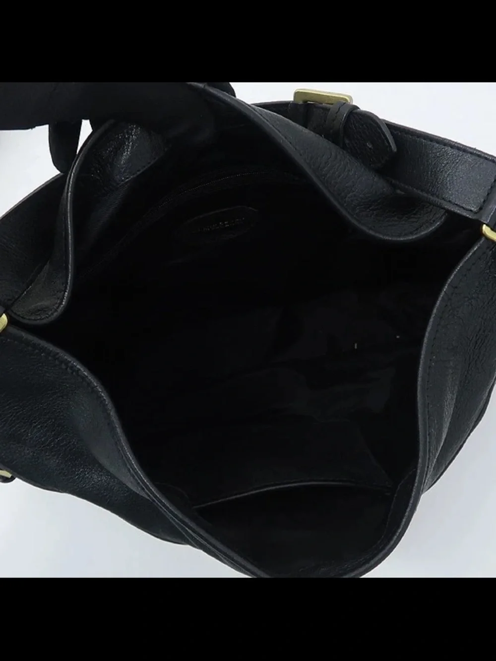 Mulberry Black Leather Hobo with Gold Hardware
